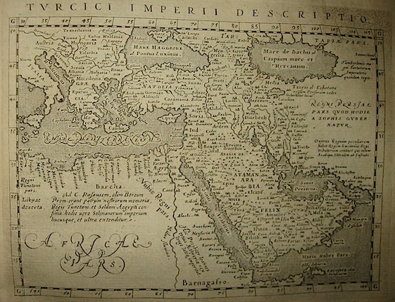 Magini Giovanni Antonio Turcici Imperii descriptio 1620 Padova 
